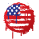 Stylised American Flag